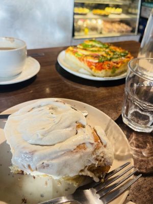 Another cinnamon bun  at Miss Sina in Marrickville