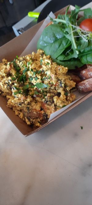 Chef's brekky at Miss Sina in Marrickville