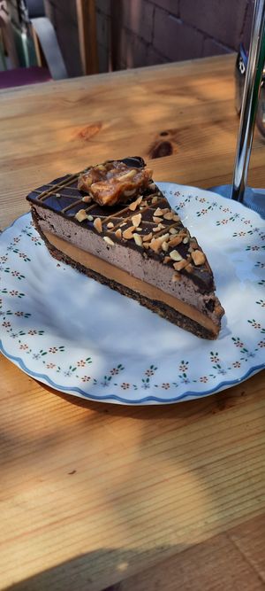 Reese tart at Miss Sina in Marrickville