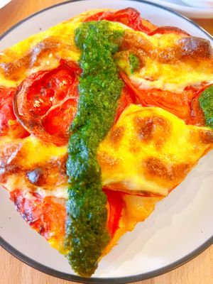 Pesto Tomato & Mozzarella  at Miss Sina in Marrickville