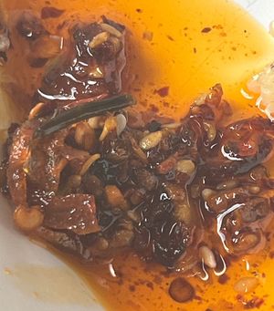 Their chili condiment is SENSATIONAL  at Miss Sina in Marrickville