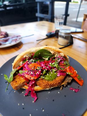 Marrickville schnitzel at Miss Sina in Marrickville