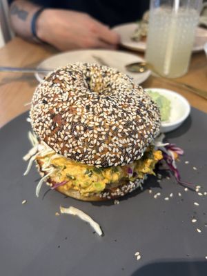 Chicken pulled something  at Miss Sina in Marrickville