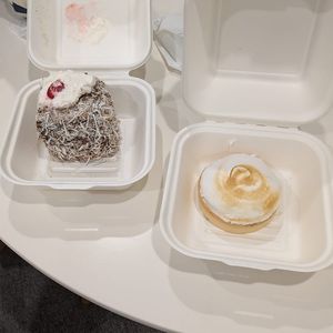 Lamington and Lemon Meringue at Miss Sina in Marrickville