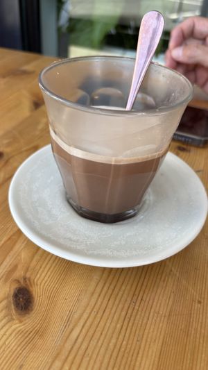 Oat milk hot chocolate   at Miss Sina in Marrickville