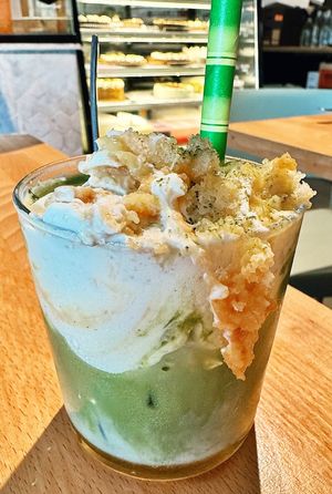 Banana Pudding Matcha  at Miss Sina in Marrickville