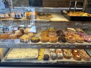 Pastry cabinet  at Miss Sina in Marrickville