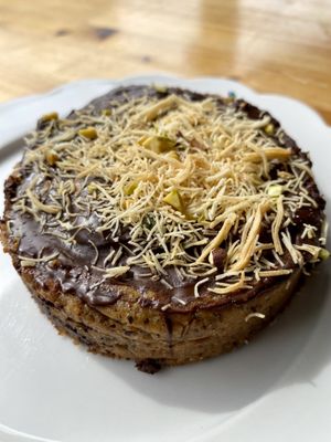 Vegan pistachio kenefe   at Miss Sina in Marrickville