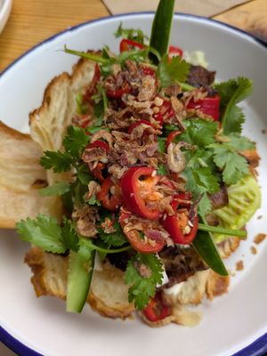 Banh mi croissant at Miss Sina in Marrickville
