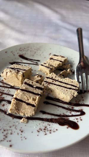 Sweet sesame dish (was delicious)   at Zeus Pizza in Berlin