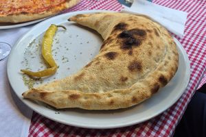 calzone at Zeus Pizza in Berlin