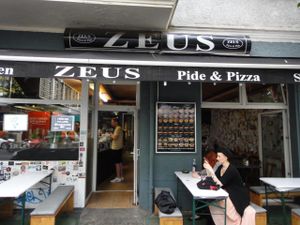 Exterior of Zeus.  at Zeus Pizza in Berlin