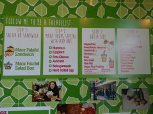 falafelist advice at Maoz Vegetarian in Austin