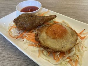 Tofu skin drumstick  at JVgan Healthy Food in Sri Racha