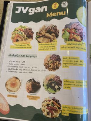 Menu  at JVgan Healthy Food in Sri Racha