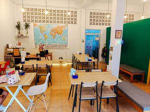 Dining room at JVgan Healthy Food in Sri Racha