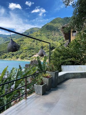   at Okaniko Restaurant in Santa Cruz La Laguna