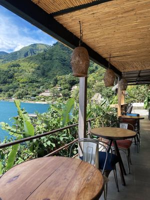   at Okaniko Restaurant in Santa Cruz La Laguna