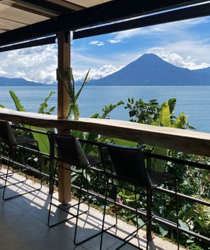   at Okaniko Restaurant in Santa Cruz La Laguna