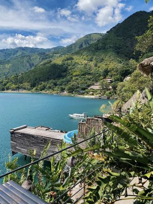   at Okaniko Restaurant in Santa Cruz La Laguna
