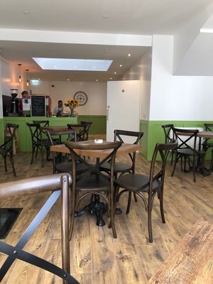 Inside  at Rascals Cafe in Perth