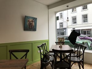 A small corner of the large area    at Rascals Cafe in Perth