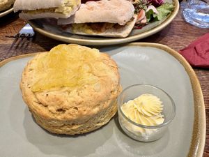 Cheese scone   at Rascals Cafe in Perth