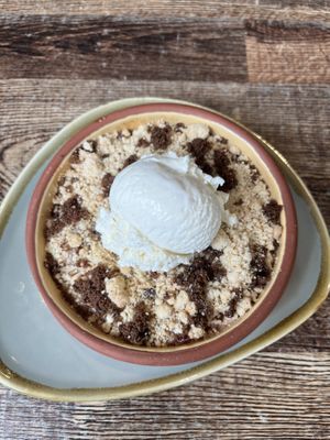 Today’s special dessert - plum crumble 😍  at Rascals Cafe in Perth