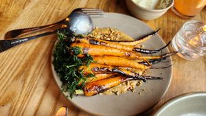 Carrots at The Sherwood in Queenstown