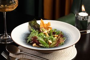 Fine Dining Vegan is the best vegan restaurants in Hanoi at which “Nha Hang Chay” brand is aiming. Located in Hanoi Old Quarter, Cai Mam Bistro – Signature Vegan. at Cai Mam Bistro - Signature Vegan in Hanoi