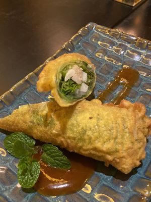 Sizzly rolls #Veganuary at Cai Mam Bistro - Signature Vegan in Hanoi