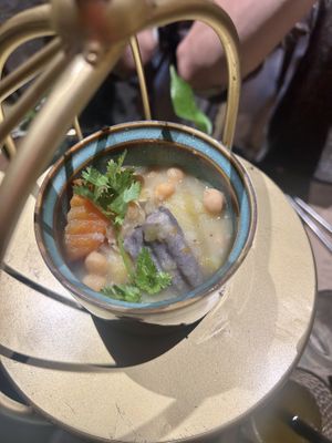 Braised chickpeas in coconut   at Cai Mam Bistro - Signature Vegan in Hanoi