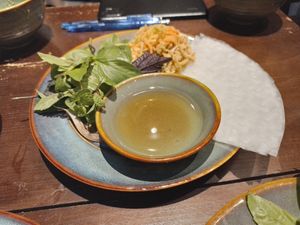 Mixed Vegetables With Rice Powder, Sweet And Sour Sauce. at Cai Mam Bistro - Signature Vegan in Hanoi