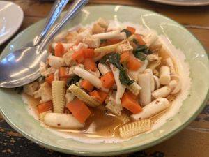   at 17 Vegetarian Food Stall in Koh Phangan