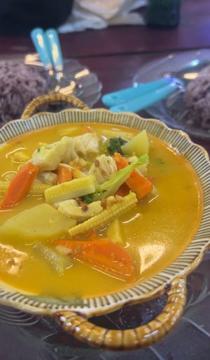 Masaman curry   at 17 Vegetarian Food Stall in Koh Phangan