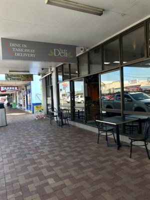 Front of deli  at The Deli in Bundaberg