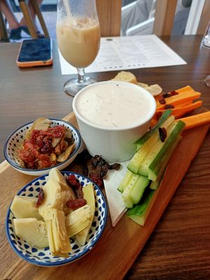 Vegan Grazing Plate at The Deli in Bundaberg