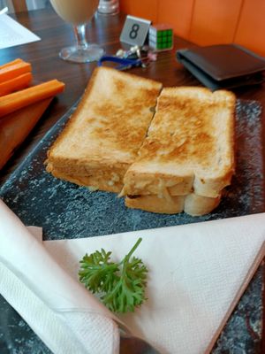 Toasted Cheese and Chutney at The Deli in Bundaberg