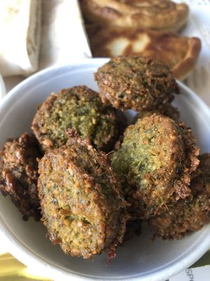 Falafels   at Beyond Falafel in Quarteira
