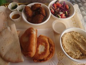  at Beyond Falafel in Quarteira