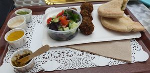  at Beyond Falafel in Quarteira