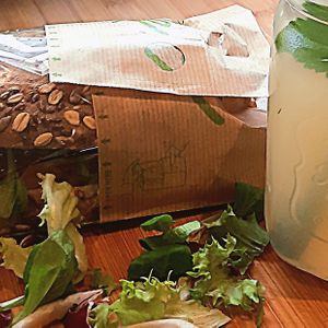  at Crunchy Kaffebar  in Nykoebing Sjaelland