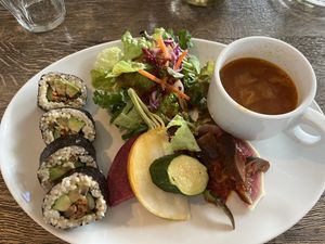   at Chaya Macrobiotics - Shiodome in Tokyo