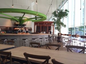 Inside at Chaya Macrobiotics - Shiodome in Tokyo