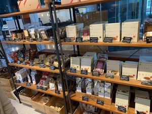 Healthy snacks at Chaya Macrobiotics - Shiodome in Tokyo