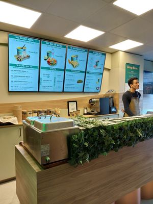 The fresh crisp interior at Super Bros. in Utrecht