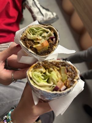 wraps shoarma  at Super Bros. in Utrecht