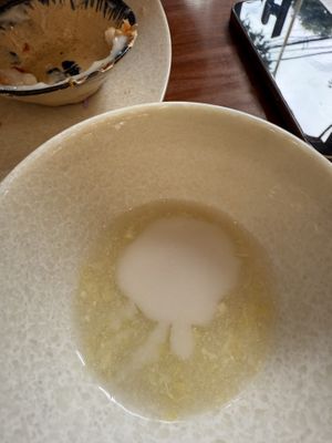 Corn soup dessert  at Minh Bảo in Vung Tau