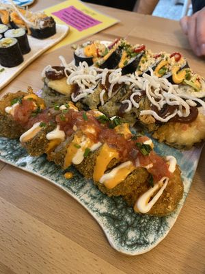 Shinkansen set #Veganuary at CUDO in Wroclaw