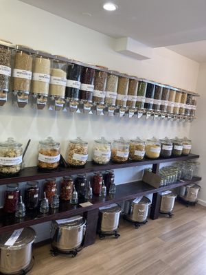 Bulk pantry items  at Mason & Greens in Washington